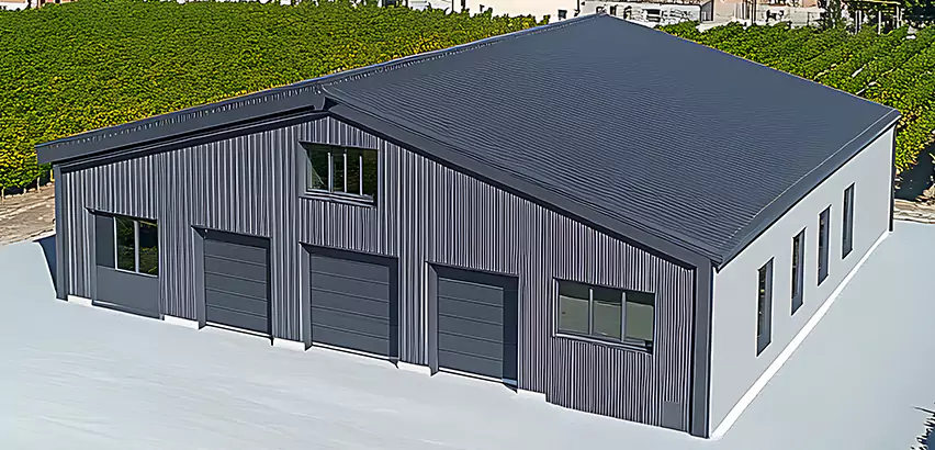 Corrugated Garage Roof Repair in Morton Grove