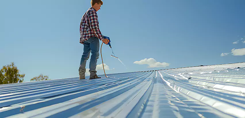 EPDM Roofing Installation Drip Edge in Morton Grove