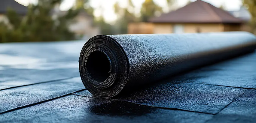 Rubber Flat Roof Replacement in Morton Grove