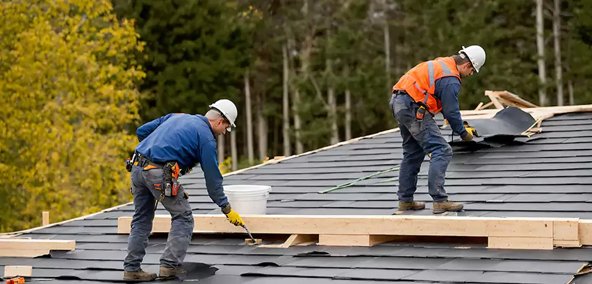 Garage Felt Roof Replacement in Morton Grove