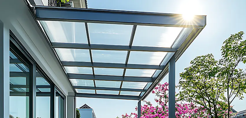 Glass Patio Roof Installation in Morton Grove