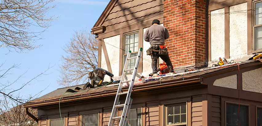 Roof Siding Trim Repair in Morton Grove
