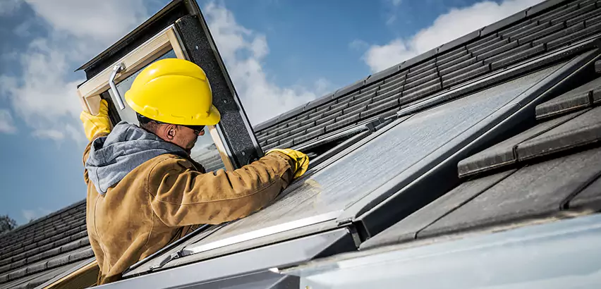 Skylight Flashing Repair in Morton Grove