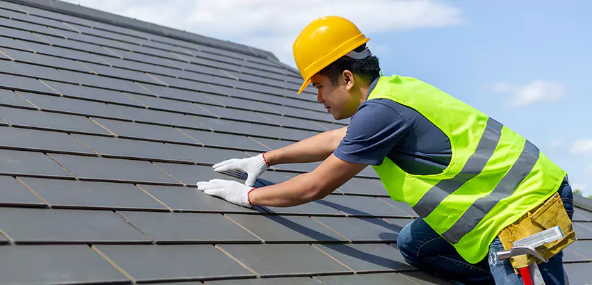 Slipped Slate Repair in Morton Grove