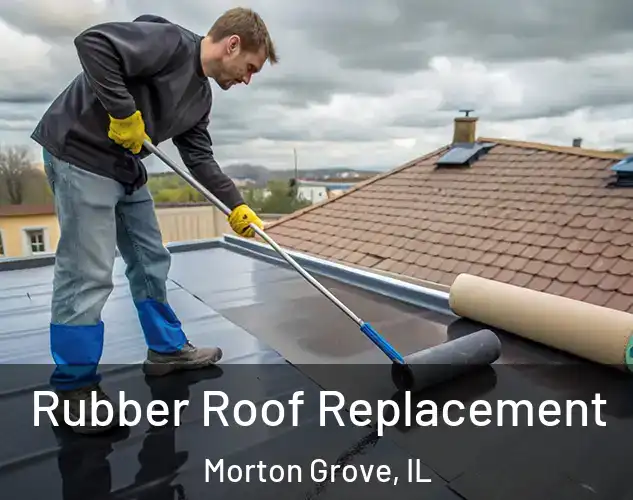  Rubber Roof Replacement Morton Grove, IL